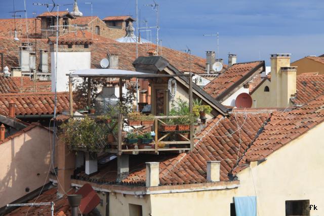 Sur les toits de Venise